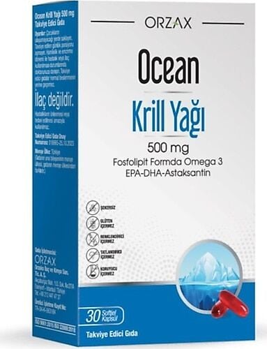 Krill Oil 500 mg 30 Kapsül