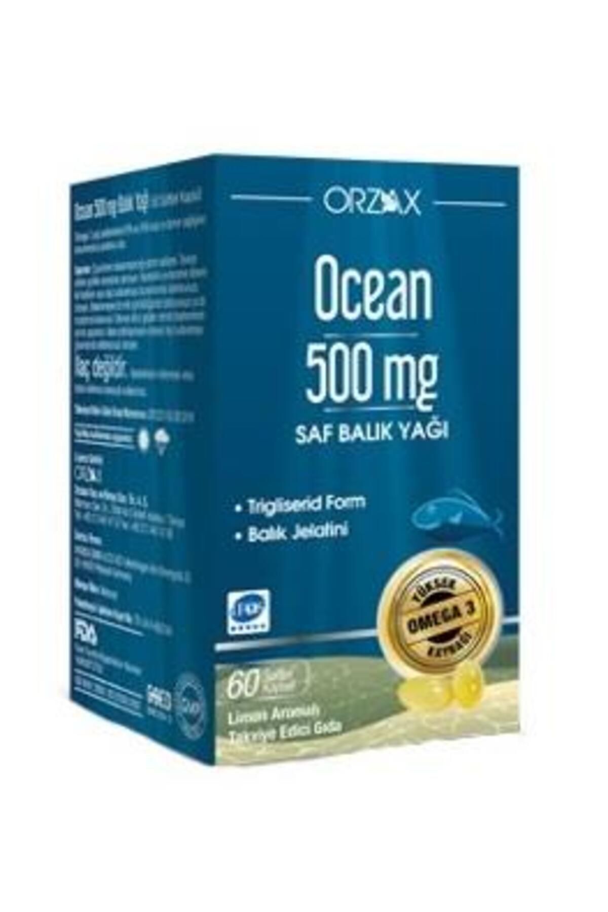 500 Mg Omega 3 Balık Yağı 60 Kapsül