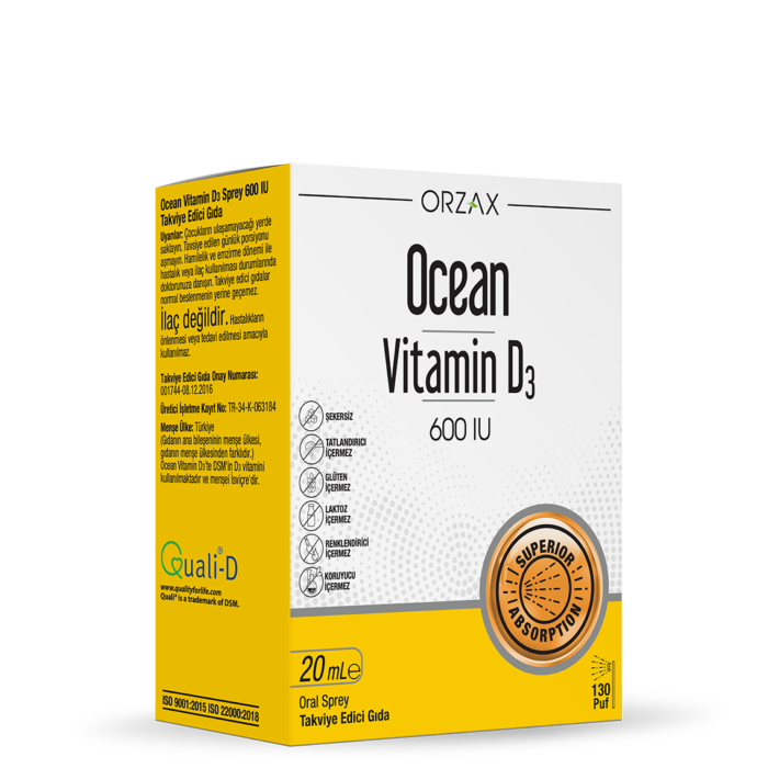 Vitamin D3 600 IU 20 ml Sprey