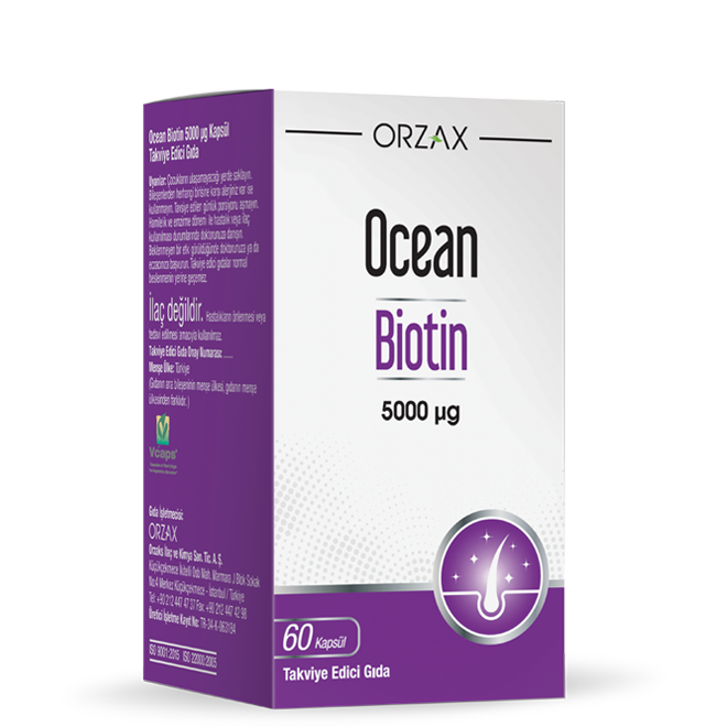 Biotin 5000 Mcg 60 Kapsül