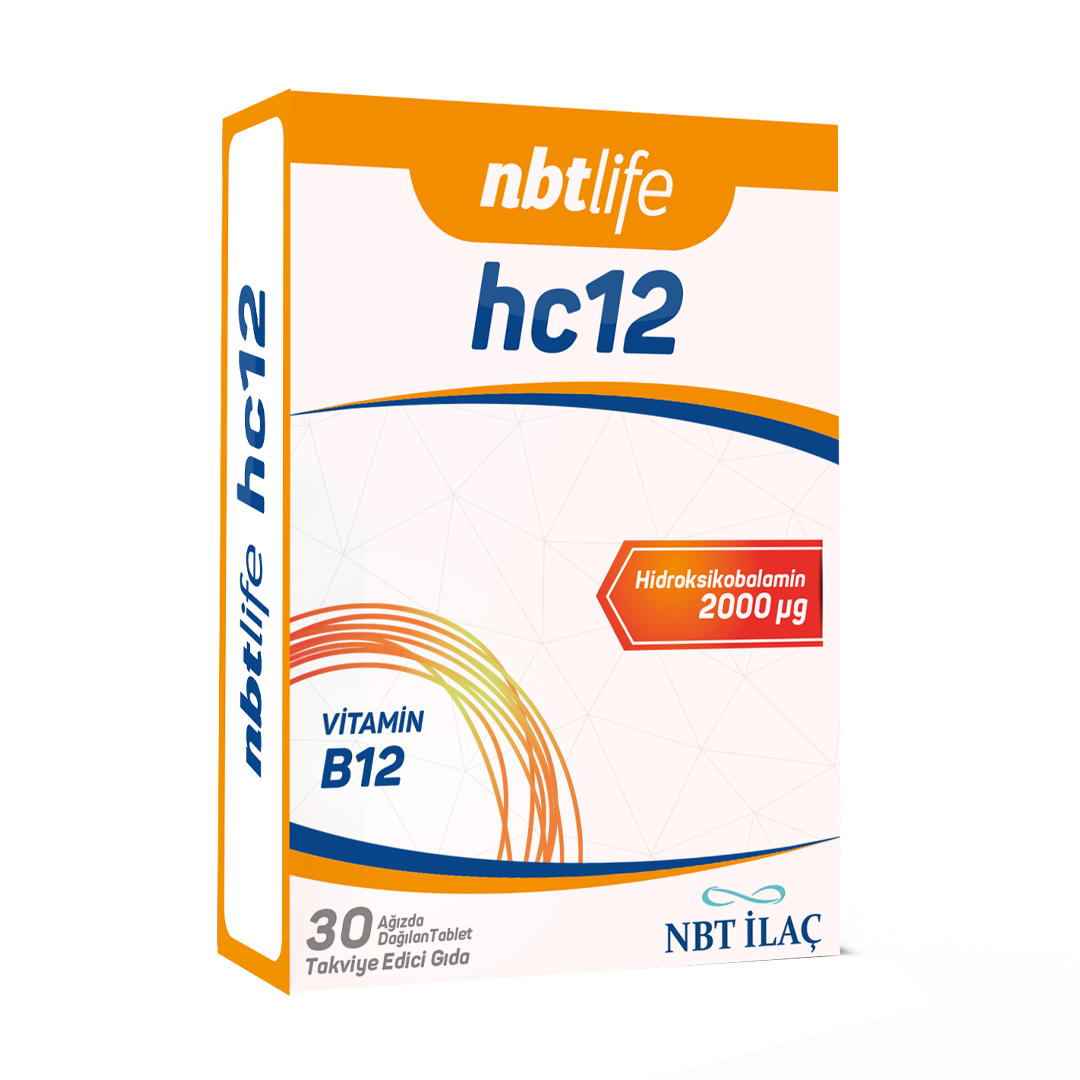 Hc12 Vitamin B12 30 Çiğneme Tableti