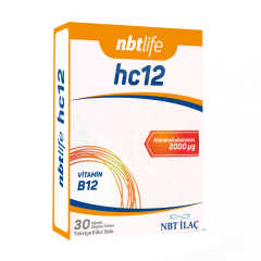 Hc12 Vitamin B12 30 Çiğneme Tableti