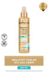 Besleyici Yağlar Sıvı Saç Kremi 200 ML - Sülfatsız, Kuru ve Yıpranmış Saçlar Saç Dökülme Karşıtı