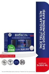 Quantum Kuru ve Normal Saçlar İçin 300ml | Dökülme Karşıtı Şampuan | 3 AL 2 ÖDE