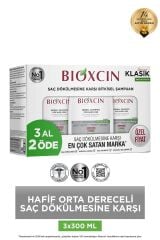 Genesis Yağlı Şaçlar İçin 300ml Saç Dökülme Karşıtı Şampuan (3 AL 2 ÖDE)
