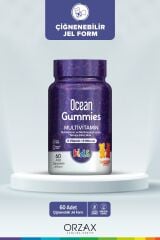 Gummies Kids Multivitamin Çiğnenebilir Jel Form 60 Adet