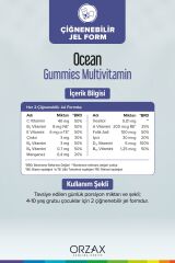 Gummies Kids Multivitamin Çiğnenebilir Jel Form 60 Adet