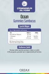 Gummies Sambucus Çiğnenebilir Jel Form 60 Adet